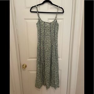 Alexa Chung floral silk dress US 6/UK 10. Dress has a car wash skirt.